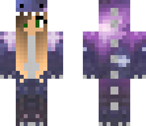 galaxy dino girl
