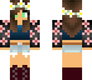 summer short hair girl