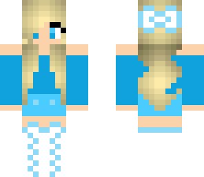 simply blue outfit cute blonde girl