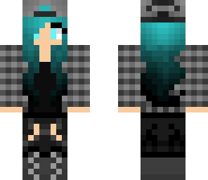 blue hair