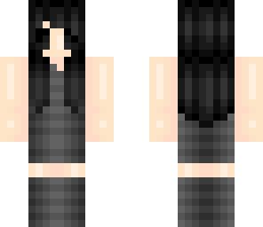 skeleton-like girl
