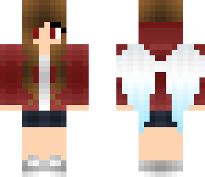 edit of angel wolf girl thing