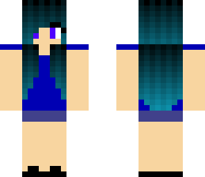 blue girl