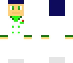 white suit