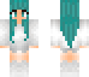 teal hair - aly