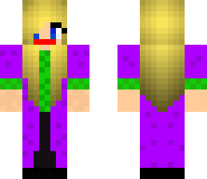 blonde joker girl