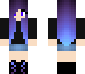 blue ombre