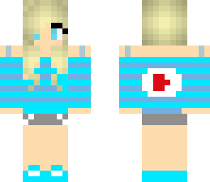 blue youtube girl