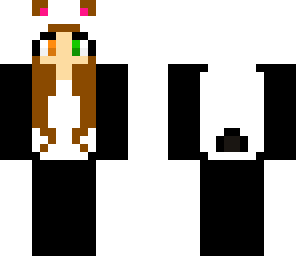 panda girl costume