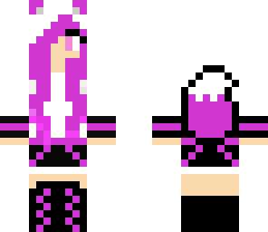 pretty in pink wolf  girl