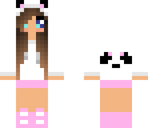 pink panda girl