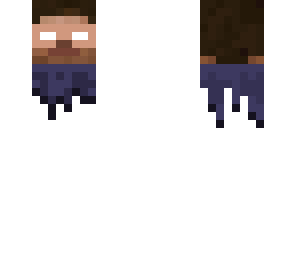 floating herobrine head