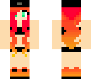 firery bikini