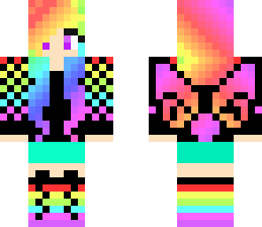rainbow fairy girl