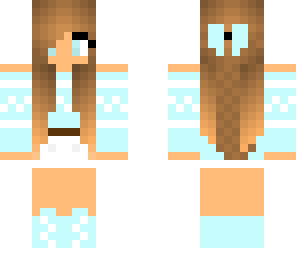 blue sweater girl