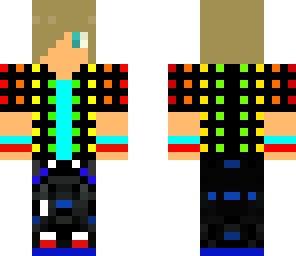 blue and red bands