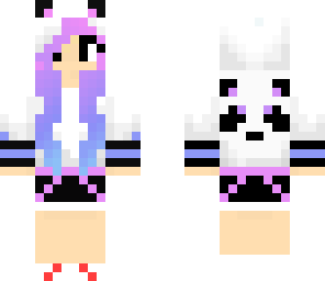 panda gamer girl