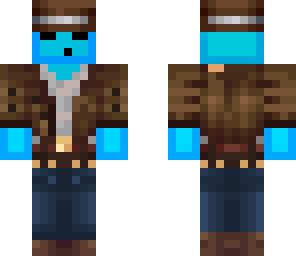 slime cowboy blue