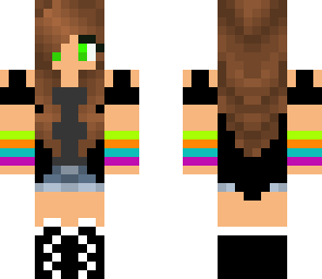 funky teen girl