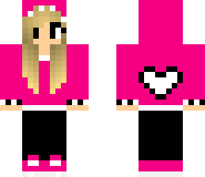 pinkblack and white