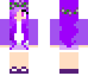 purple girl