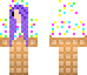 chibi icecream girl