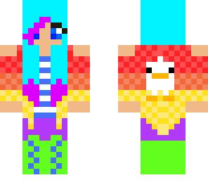 fall rainbow chicken
