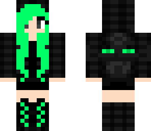 green ender girl