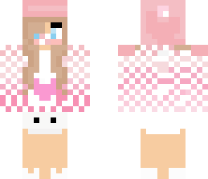 poka dot dino girl