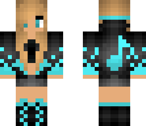 blue music girl