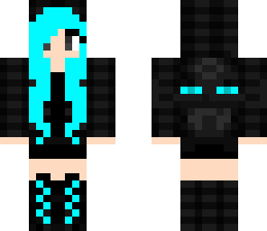 blue ender girl