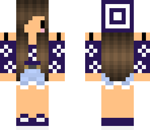 cute purple girl 2