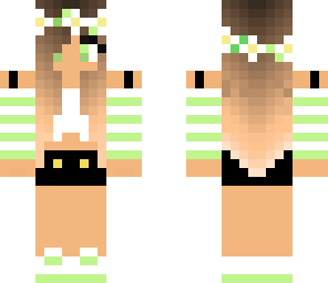 pastel girl green