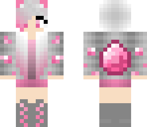 pink diamond cat girl