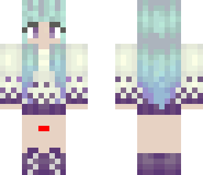 aqua headphones girl