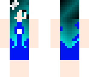 blue girl