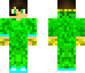 green and gold dude