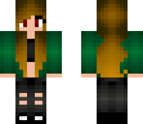 green jacket girl