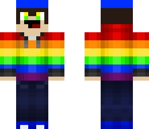 rainbow man