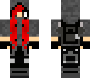 red hair ninja