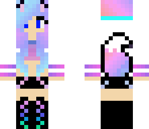 light rainbow girl