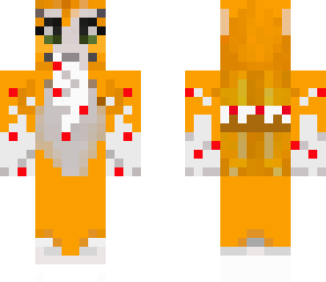 stampy in cake mess