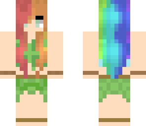 rainbow haired nymph