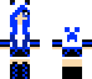blue hair edit