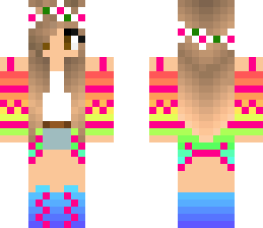 rainbow girl