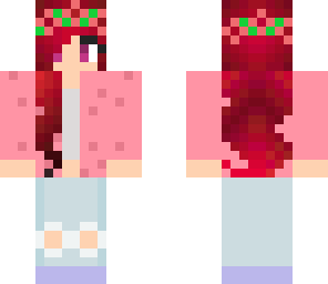 winter flower girl