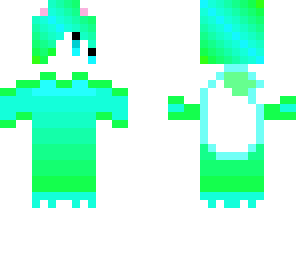 turquoise wolf girl