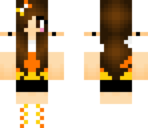 candy corn girl