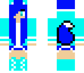 cute blue fox