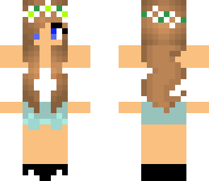girl with flower crown